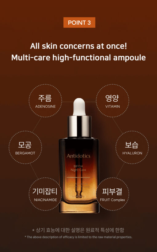 BIFIDA Night Care Ampoule (100ml) - Image 9